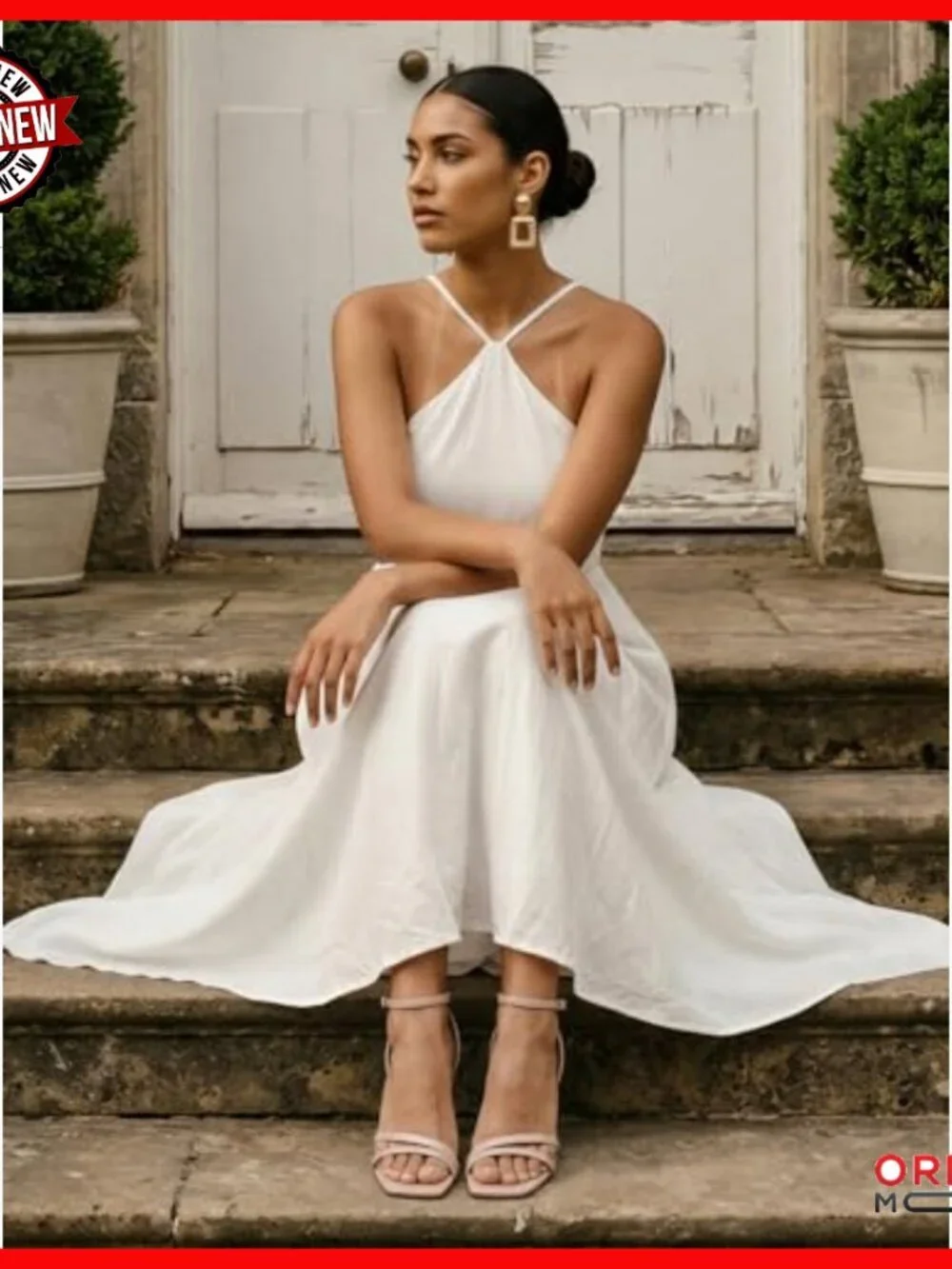 Strappy High Heel Sandals with Square Toe and Ankle Strap for Dress Party